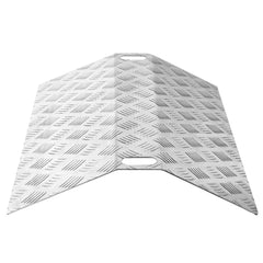 Hengda Türschwellenrampe, Rollstuhlrampe, 60/80/100cm Alu Auffahrrampe, Schwellenbrücke