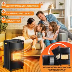 Hengda 4200W Gasheizofen, Faltbar Gasheizer, Gasheizung