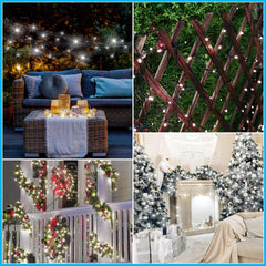 hengda Solar Lichterkette mit Fernbedienung 30m-100m