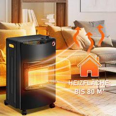 Hengda 4200W Gasheizofen, Faltbar Gasheizer, Gasheizung