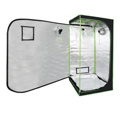 Hengda Grow Zelt, Growschrank für Homegrow, Indoor Anbauzelt, Lichtdicht und Wasserdicht Pflanzzelt, Zuchtzelt