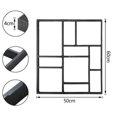 DIY-Gartenpflasterung form Modell Terrassenset Modelle für Fußböden