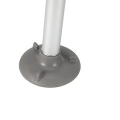 Hengda Duschhocker mit Armlehne Höhenverstellbar 40-53cm, mit Rückenlehne, Sitzkissen Dusche und Doppelt Verstärkter Querbalken, Duschsitz bis 180 kg