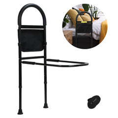 Hengda Aufstehhilfe Bett, Aufstehhilfe Bett Senioren, mit Sensorlich, Aufstehhilfen mit Lagerung Tasche, Aufstehhilfe Höhenverstellbarer, Haltegriffe für Senioren