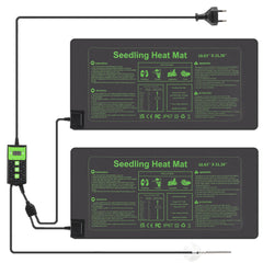 Hengda Heizmatte Pflanzen mit Thermostat, Wärmematte, IP67 Wasserdicht, 27W/55W
