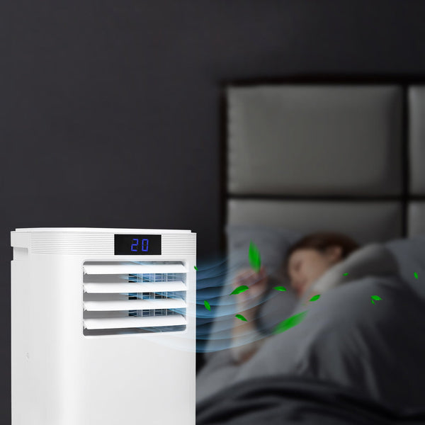 Hengda 9000 BTU mit Wifi Mobile Klimaanlage Klimagerät Entfeuchter Abluftschlauch