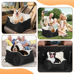 Hengda Hundesitz auto, für Kleine Mittlere Hunde, Wasserdicht Hundeautositz