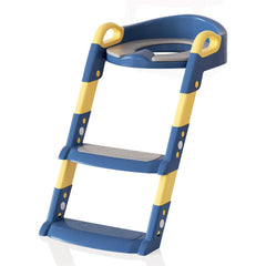 Hengda Toilettentrainer Kinder, 3 in 1 Toilettensitz, mit Treppe Kissengriff WC Sitz