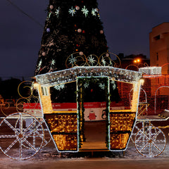 hengda LED Lichterschlauch Aussen mit Fernbedienung und Timer