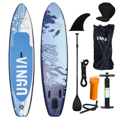 Hengda Surfboard Set SUP Board Kajak-Sitz Stand Up Paddle Fortgeschrittene 305-330cm