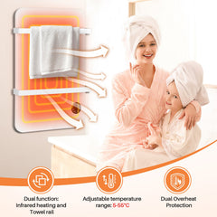 Hengda Infrarotheizung, Wandheizung Elektroheizung, Touch Heizpaneel 400W/600W