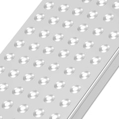 Hengda 2X Auffahrrampe 160cm, Rutschfeste Verladeschiene Verladerampe 400kg, Auto Laderampe Verzinkter Stahl