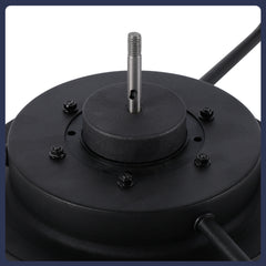 Hengda Deckenventilator Mit Beleuchtung Dimmbar Ventilator Ø50cm, Fernbedienung/APP-Steuerung, 6 Windstufen, Deckenleuchte mit Ventilator