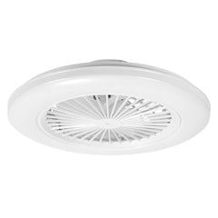 Hengda Deckenventilator mit RGB LED Beleuchtung, 6 Geschwindigkeiten,  Stufenloses Dimmen, φ49cm, Ventilator Lüfter Deckenlampe
