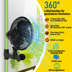 Hengda Growzelt Komplettset, Growbox mit LED Grow Lampe, Gewächshaus, Pflanzenzelt inkl. Belüftungssystem