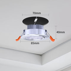 Hengda 20x 3W Warmweiß LED Einbaustrahler Deckenstrahler