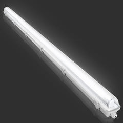 Hengda LED Feuchtraumleuchte 18W/24W, Wannenleuchte 4000K Neutralweiß, T8 LED Röhre, Feuchtraumlampe IP65 Wasserfest Röhrenlampe, Werkstattlampe
