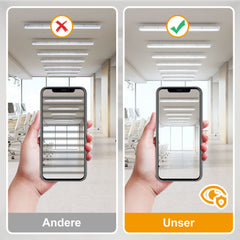 Hengda LED Feuchtraumleuchte 18W/24W, 120cm/150cm Wannenleuchte, Kaltweiß/Neutralweiß, Doppelt T8 LED Werkstattlampe, Röhrenlampe IP65 Wasserfest