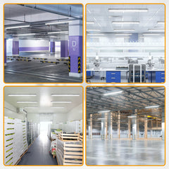 Hengda LED Feuchtraumleuchte 18W/24W, Wannenleuchte 4000K Neutralweiß, T8 LED Röhre, Feuchtraumlampe IP65 Wasserfest Röhrenlampe, Werkstattlampe