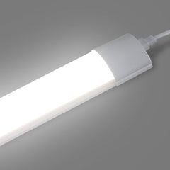 Hengda LED Feuchtraumleuchte 18W/36W/48W, IP65 Wasserfest Led Röhre Werkstattlampe 4000K Neutralweiß, Wannenleuchte