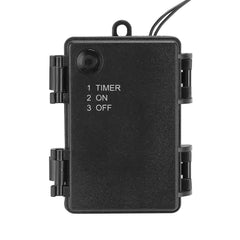 Hengda LED Garten Leuchtstäbe Stern, Weihnachtslichter Außen mit Batterie und Timer, IP65 Sterne Weihnachtsbeleuchtung, für Gartenstecker