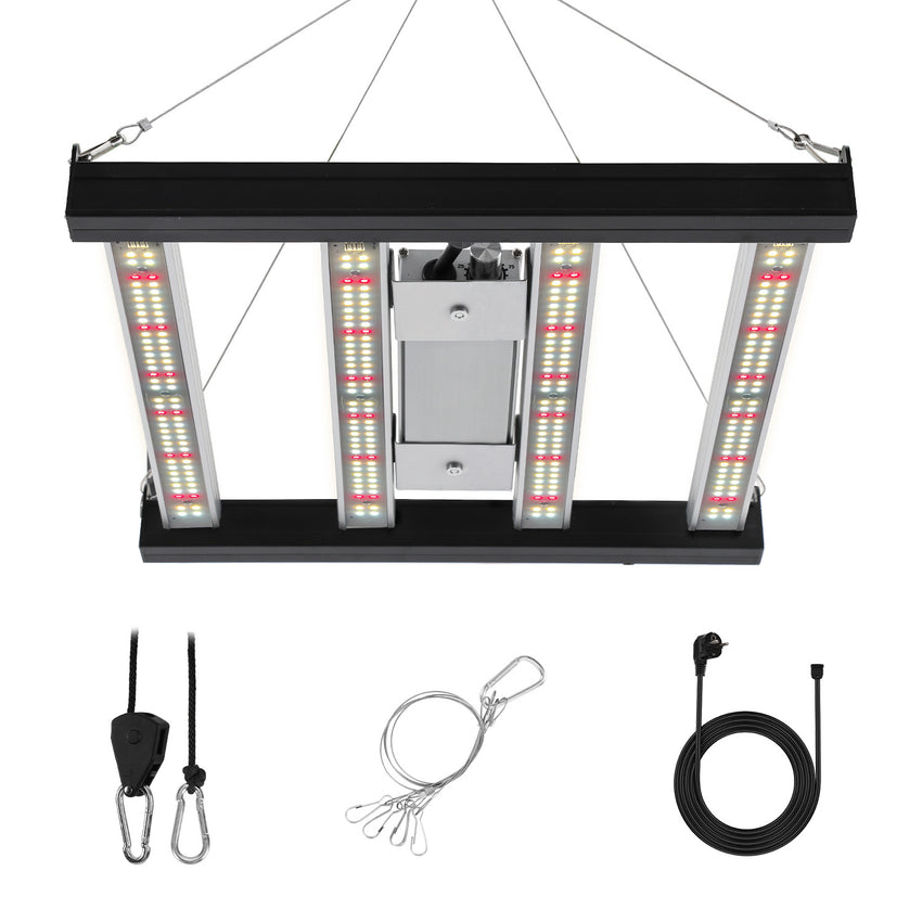 Hengda 150W LED Pflanzenlampe, LED Vollspektrum Grow Lampe, Grow Light Dimmbare, Wachstumslampe