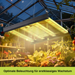 Hengda 150W LED Pflanzenlampe, LED Vollspektrum Grow Lampe, Grow Light Dimmbare, Wachstumslampe