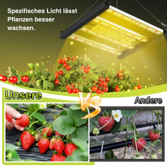 Hengda 150W LED Pflanzenlampe, LED Vollspektrum Grow Lampe, Grow Light Dimmbare, Wachstumslampe