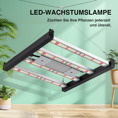 Hengda 150W LED Pflanzenlampe, LED Vollspektrum Grow Lampe, Grow Light Dimmbare, Wachstumslampe