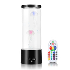 Hengda LED Quallenlampe, RGB Lavalampe, mit Fernsteuerung, Nachtlicht
