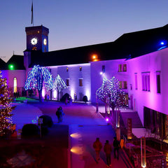 Hengda RGB LED Strahler Außen mit Fernbedienung, 10/20/30/50 W Fluter LED Dimmbar, Flutlicht IP66 Wasserdicht, 4 Modi