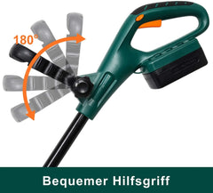 Hengda Rasen Kantenschneider Set mit 20 V/2.0 Ah rasenmäher Lithium-Batterien