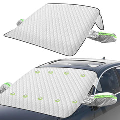 Hengda Scheibenabdeckung, Winterschutz, Sonnenschutz, Frontscheibenabdeckung, Schnee Auto