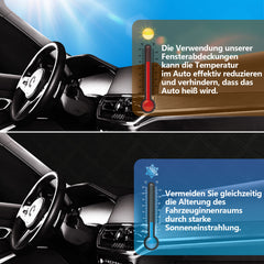 Hengda Scheibenabdeckung, Winterschutz, Sonnenschutz, Frontscheibenabdeckung, Schnee Auto