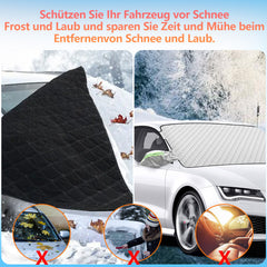 Hengda Scheibenabdeckung, Winterschutz, Sonnenschutz, Frontscheibenabdeckung, Schnee Auto