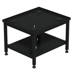 Hengda Waschmaschinen Untergestell 45,5 cm, mit Schublade, Verstellbares Podest für Waschmaschine, Trockner, bis 200 kg tragfähig