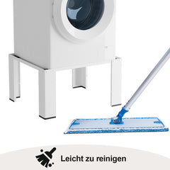 Hengda Waschmaschinen Untergestell, Waschmaschinensockel , Waschmaschinen-Unterschrank, Podest für Waschmaschinen & Trockner