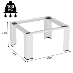 Hengda Waschmaschinen Untergestell, Waschmaschinensockel , Waschmaschinen-Unterschrank, Podest für Waschmaschinen & Trockner