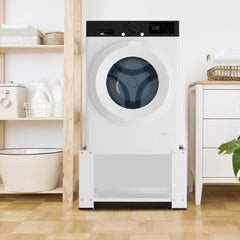 Hengda Waschmaschinen Untergestell mit Einlegeböden, Waschmaschinensockel, Waschmaschinen-Unterschrank für Waschmaschinen & Trockner