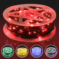 Hengda LED Weihnachts Lichterkette, RGBIC Lichterkette, IP65, Für Innen & Außen