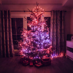 Hengda LED Weihnachts Lichterkette, RGBIC Lichterkette, IP65, Für Innen & Außen