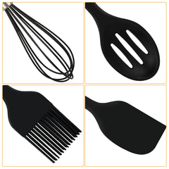 12 Stück Silikon-Küchengeschirr