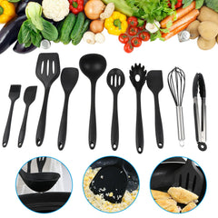 12 Stück Silikon-Küchengeschirr