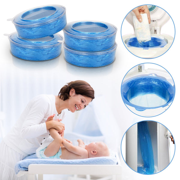 Hengda Nachfüllkassetten für Angelcare/Genie Windeleimer, 10m,  Fasst bis zu 280 Windeln. (4-er oder 8-er pack)