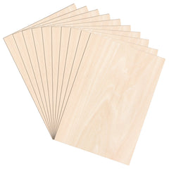 Hengda Sperrholzplatte, Sperrholz, A3/A4, 3mm, Linde holzplatte, für Modellbau, Laserschnit