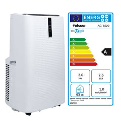 Hengda WiFi 12000 BTU Mobile Klimaanlage 5in1 Klimagerät Räume Kompakt Kühlen Fernbedienung