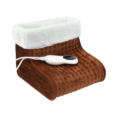 Hengda Fußwärmer, Waschbarem, mit 10 Temperaturstufen, 45/90/120 Minuten Timer, Elektrische Fußheizung geeignet bis Schuhgröße 46