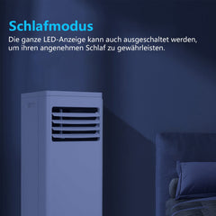 Hengda 7000 BTU R290 Klimagerät Luftentfeuchter Eco Silent Mobile Klimaanlage Aircooler