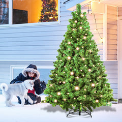 hengda Weihnachtsbaum Künstlicher mit Beleuchtung