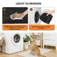Hengda Hundesitz auto, für Kleine Mittlere Hunde, Wasserdicht Hundeautositz